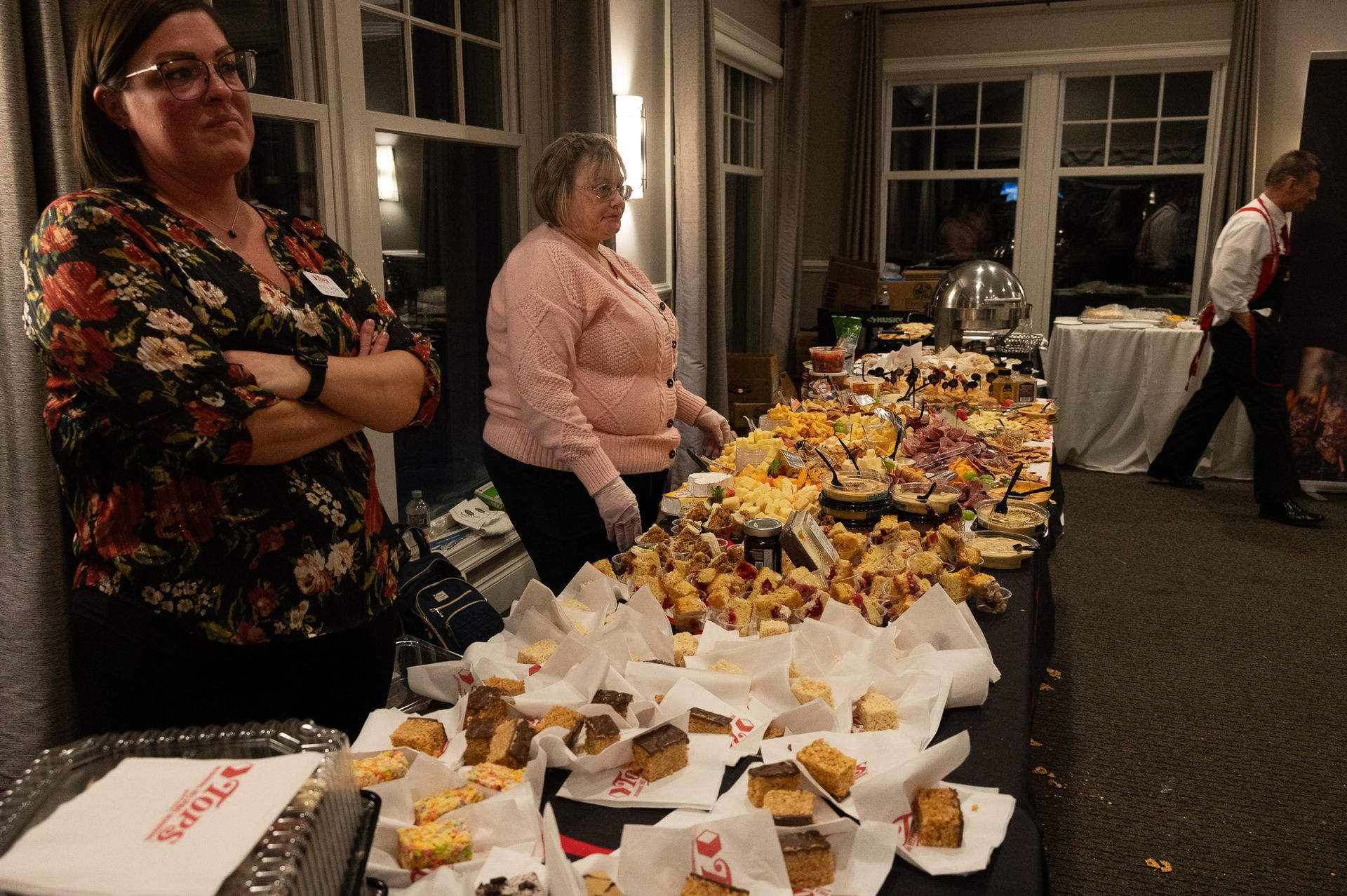 Guests with Vendors at Great Taste Event