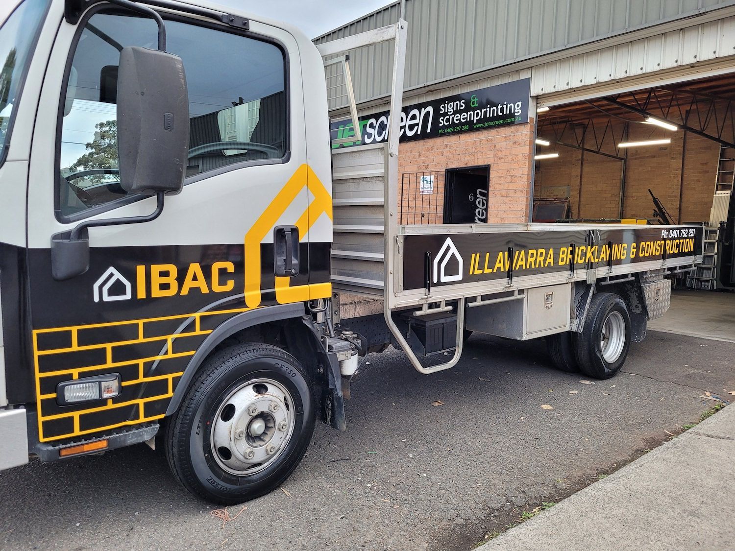 Signage on a Truck — Professional Signs in Wollongong