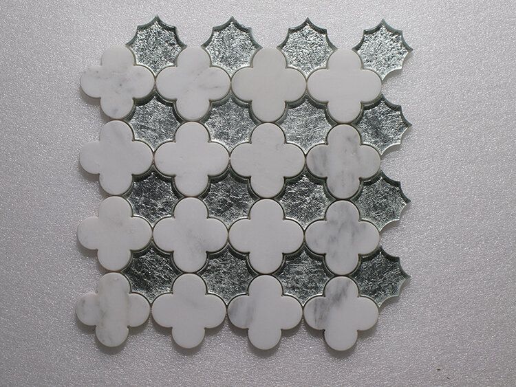 Arabescato & Glass Silver - 9.2