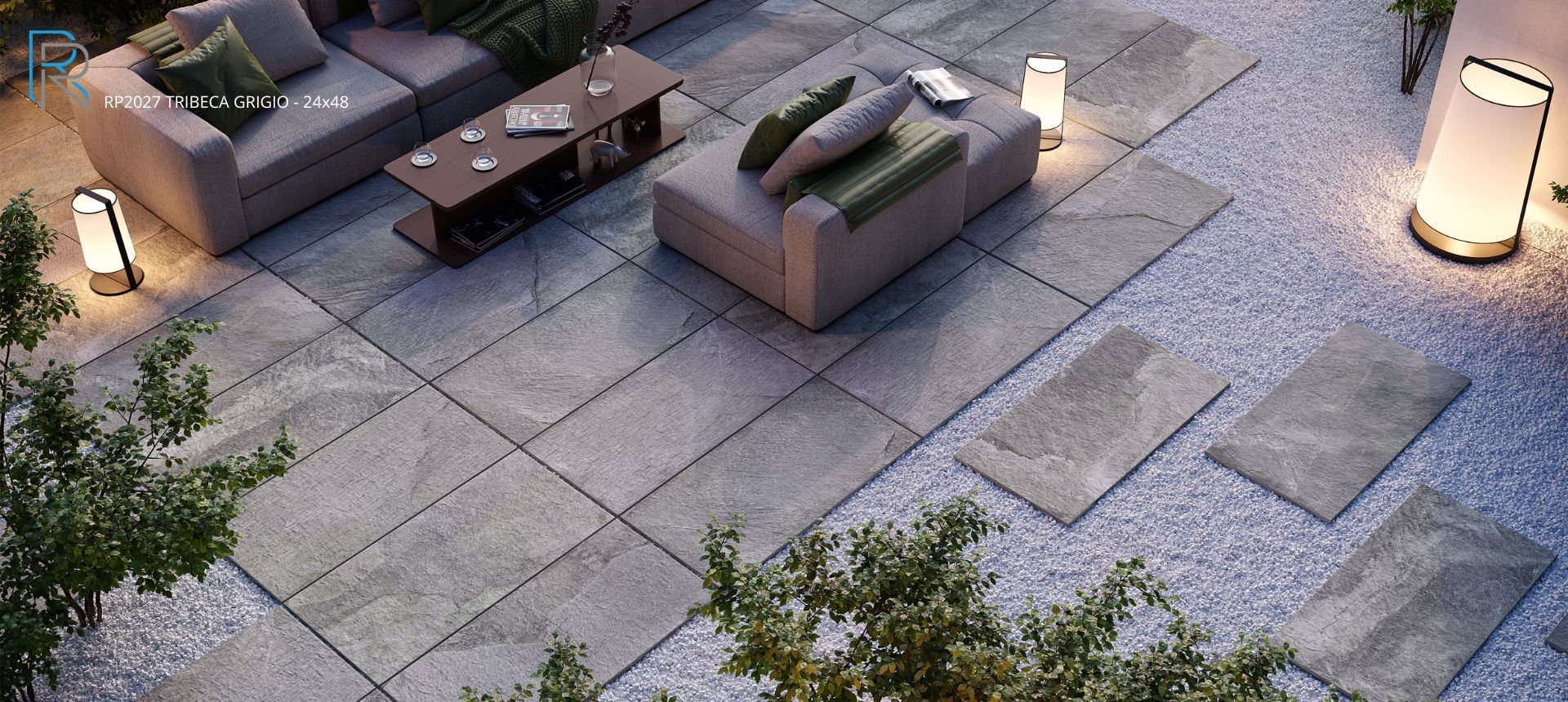 Stone Look - Tribeca Grigio