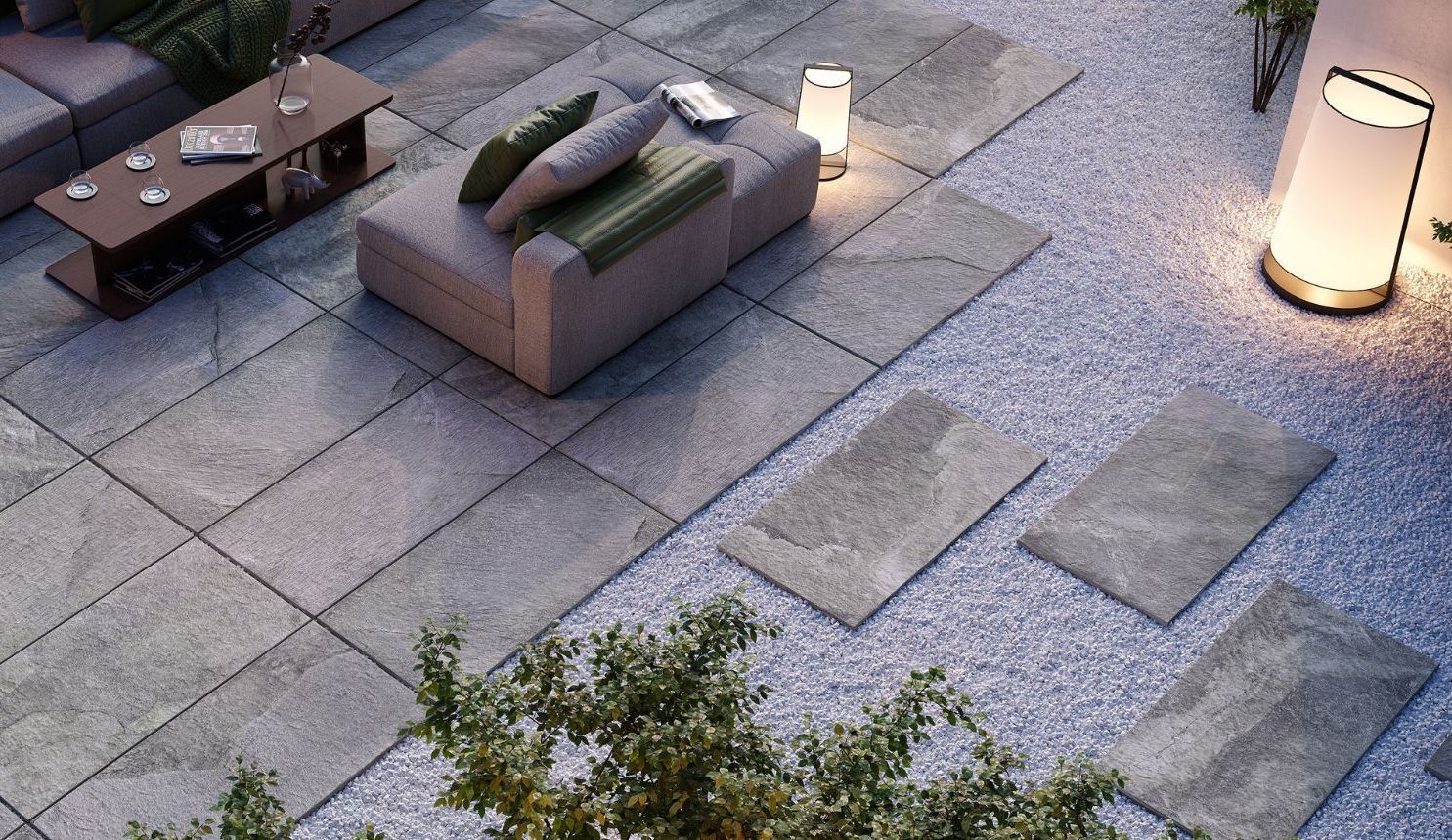 Blue Stone -  Porcelain Paver Collection