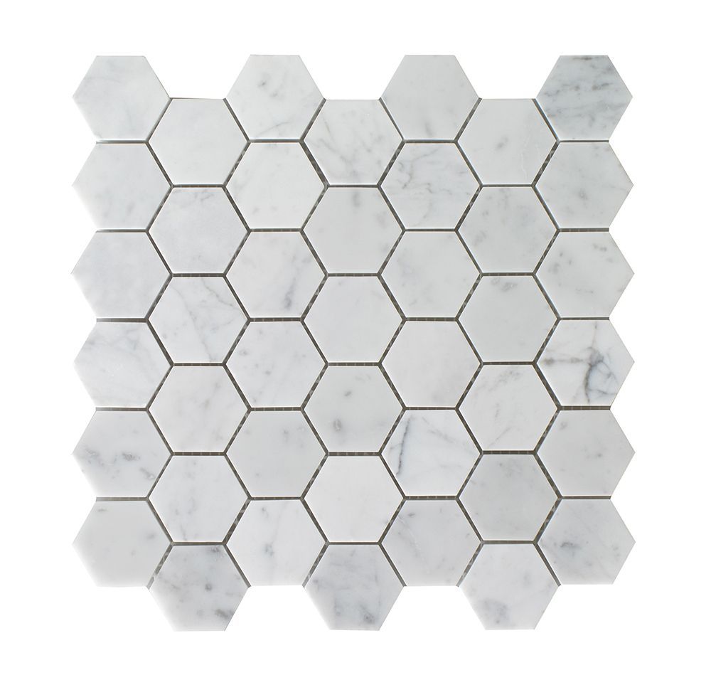 Bianco Carrara Honey Comb - 2
