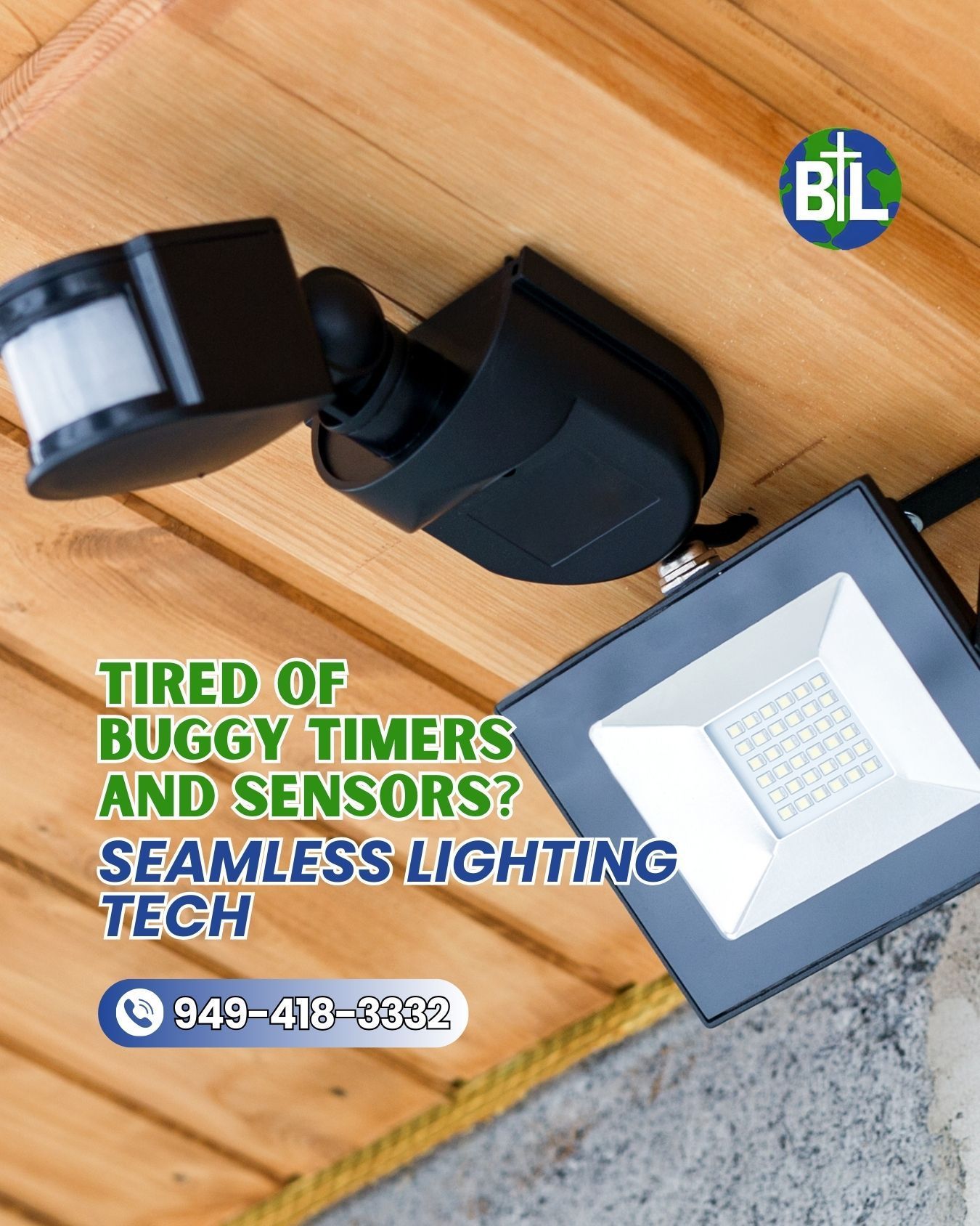 Custom driveway and pathway lighting installation by Be the Light Outdoor Lighting in Orange County, CA