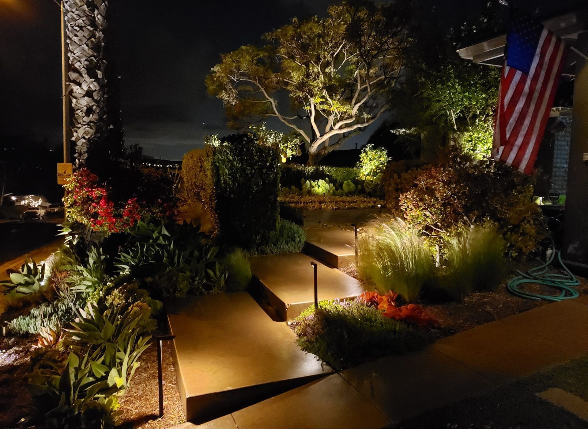 Be the Light Outdoor Lighting professional landscape lighting services across Orange County, CA