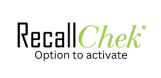 RecallChek logo with green “Chek” text and the tagline “Option to activate” underneath
