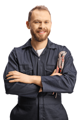 Smiling Plumber — Cincinnati, OH — Getz Sewer & Water Smiling Plumber — Cincinnati, OH — Getz Sewer & Water