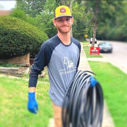Smiling Plumber Worker — Cincinnati, OH — Getz Sewer & Water Smiling Plumber Worker — Cincinnati, OH — Getz Sewer & Water
