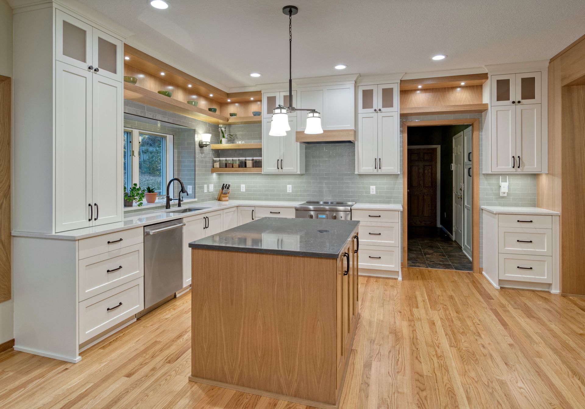 Modern Design Balanced With Classic, Enduring Design Kitchen Remodel in Shoreview, MN by Dercon Construction Services Inc. project photo