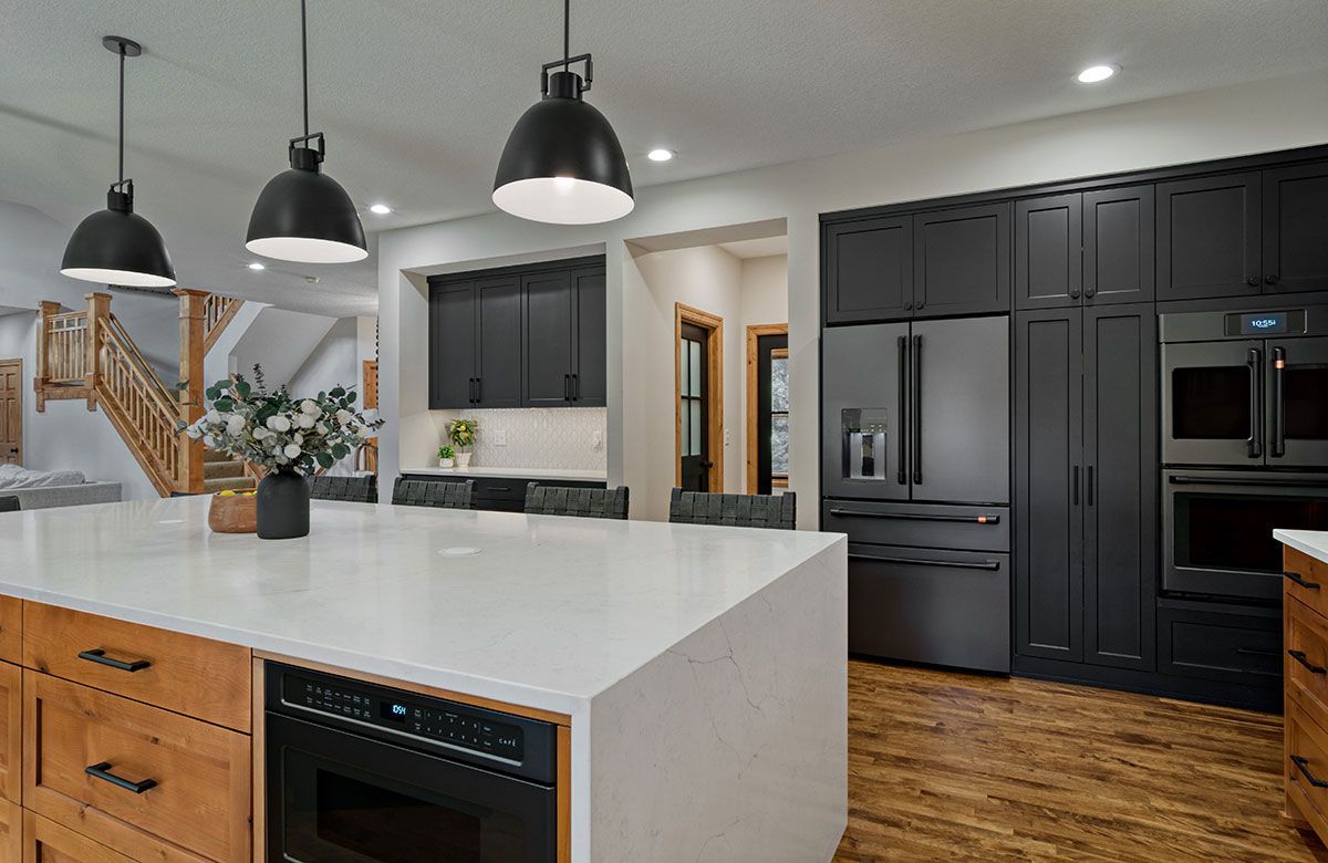 Contemporary Kitchen Remodel by Dercon Construction Services Inc. project photo