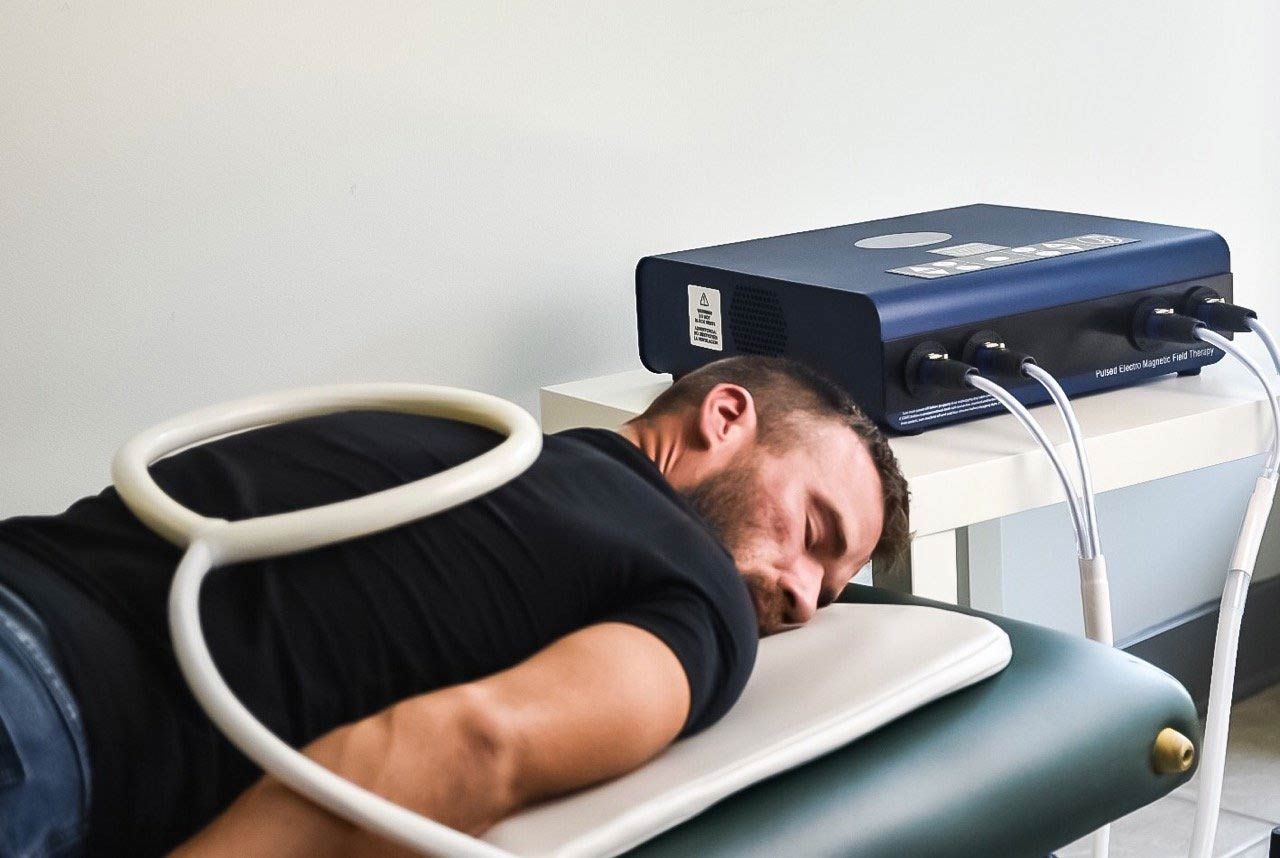 PEMF therapy supports your body at the deepest cellular level. It uses gentle electromagnetic waves 