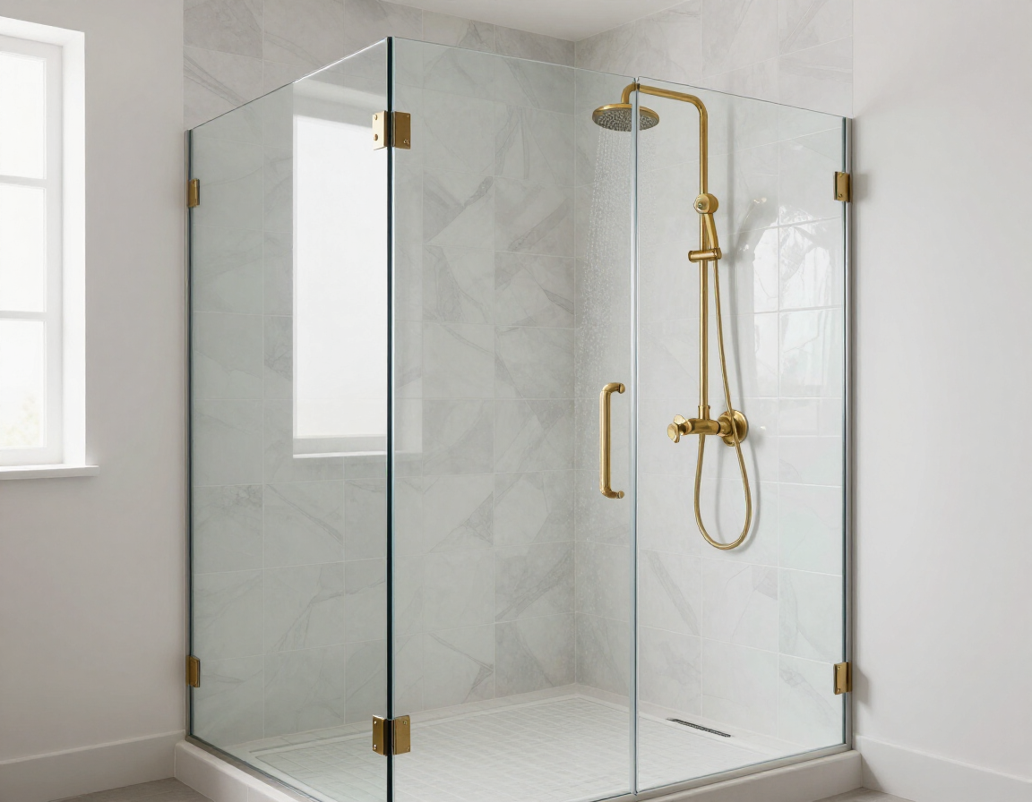 Custom bathroom remodeling with frameless glass shower