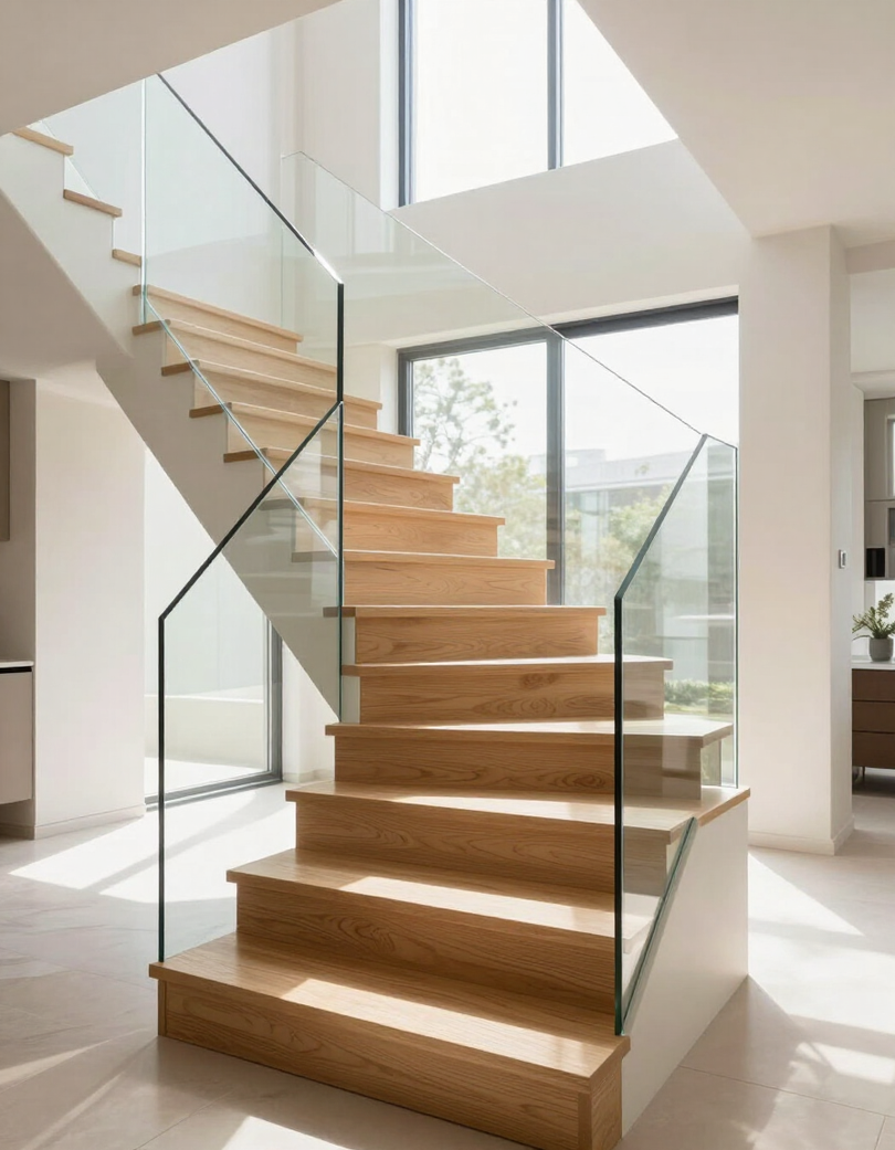 A1 Turns LLC remodeling professional reviewing custom cabinet installation detail.