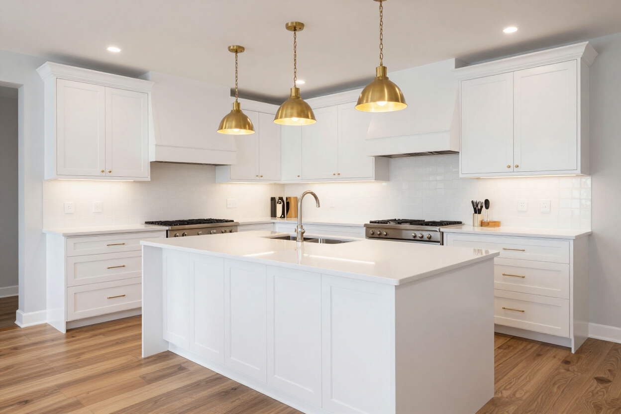Custom kitchen remodeling by A1 Turns LLC in Gwinnett County