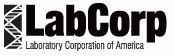 LabCorp logo in black and white with stylized icon and bold text