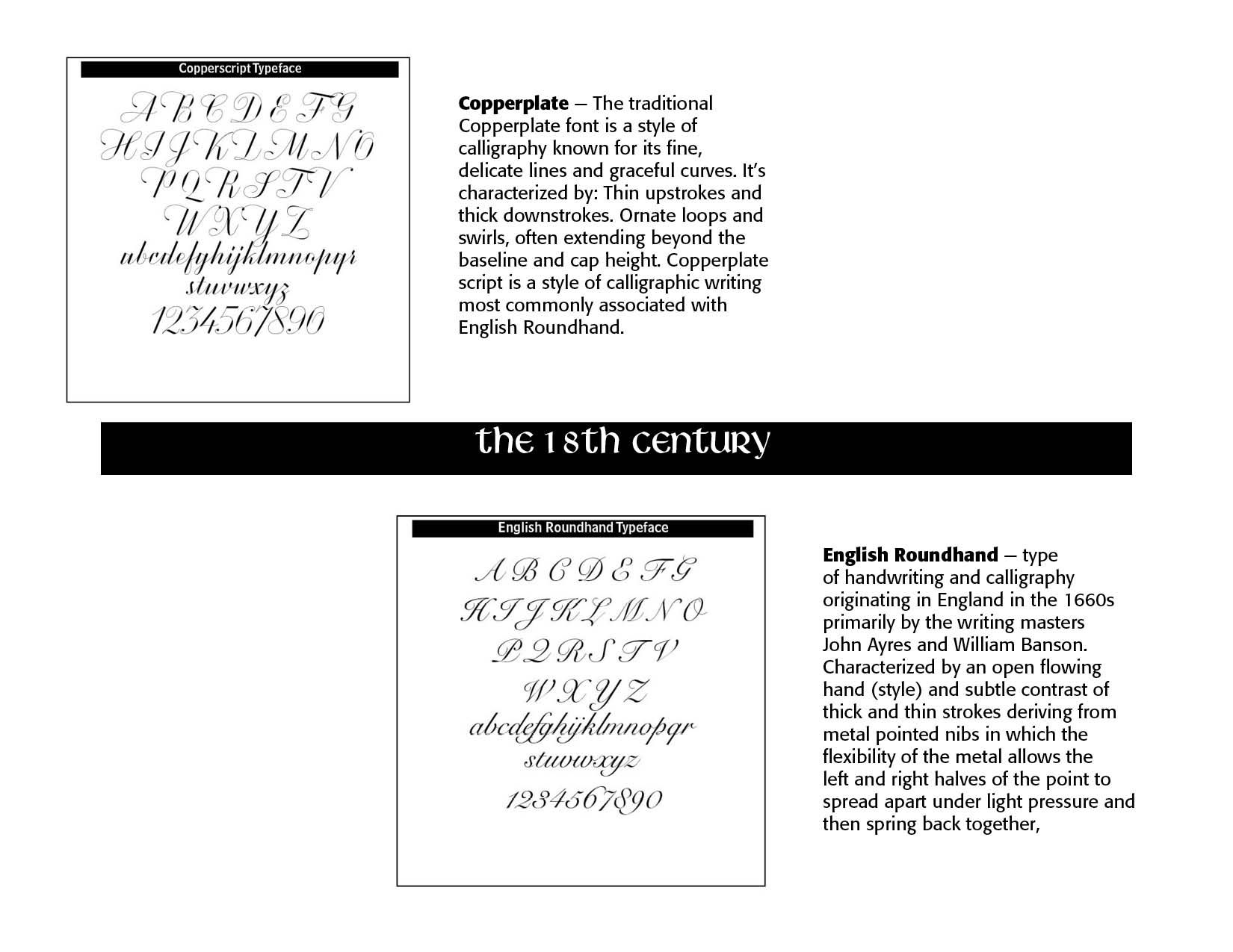 Rep Eras Lettering Pen-Lettering History