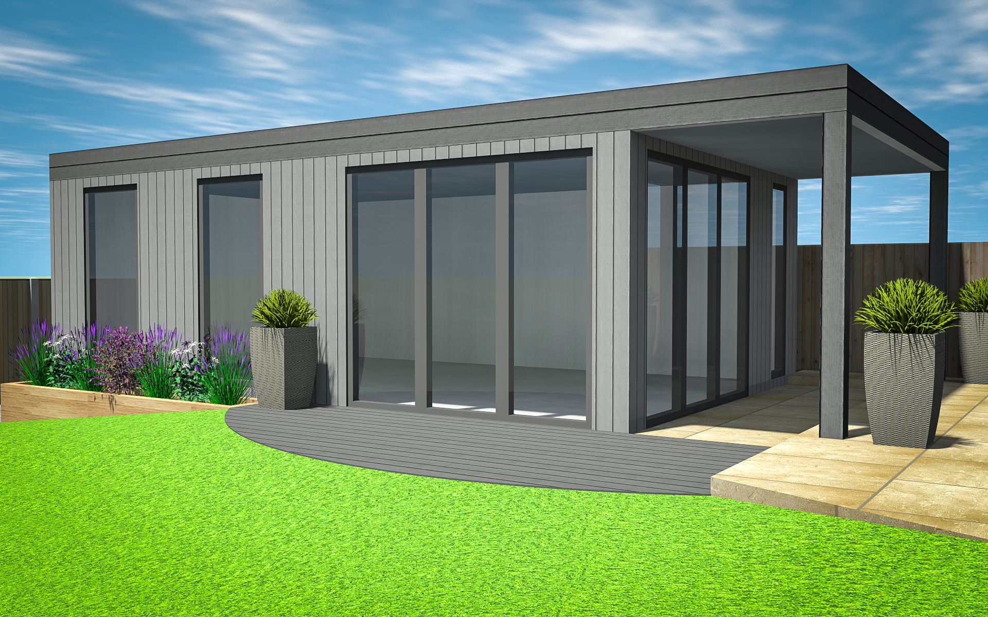 3D CAD Garden Design By Precision Landscape