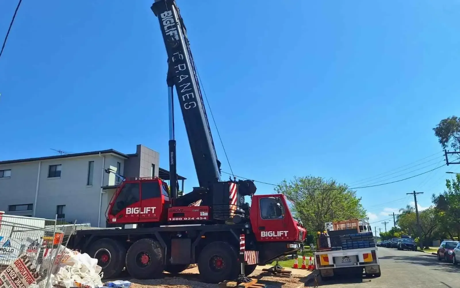 Crushed Rock Lift in North Parramatta