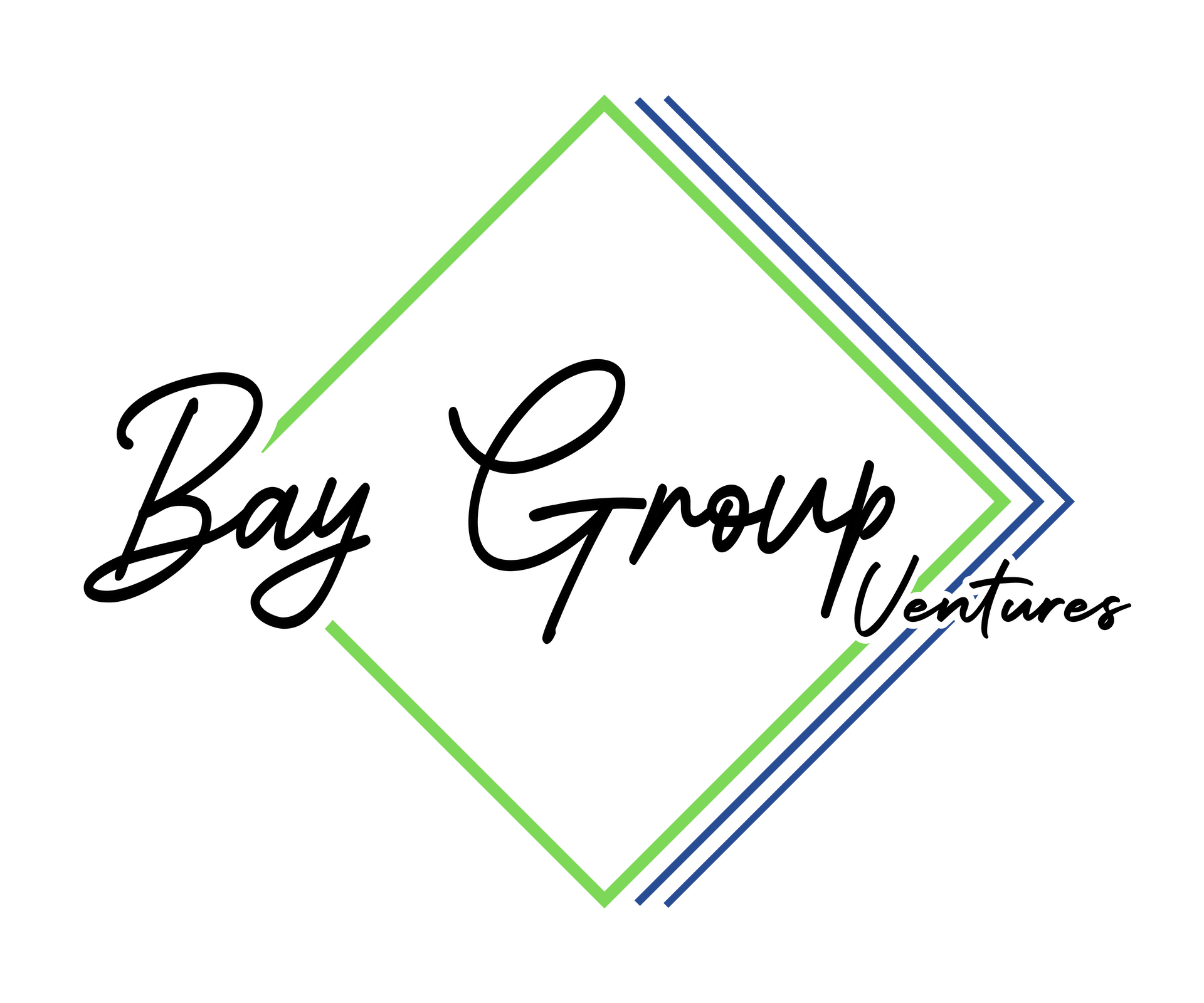 A logo for a company called bay group ventures