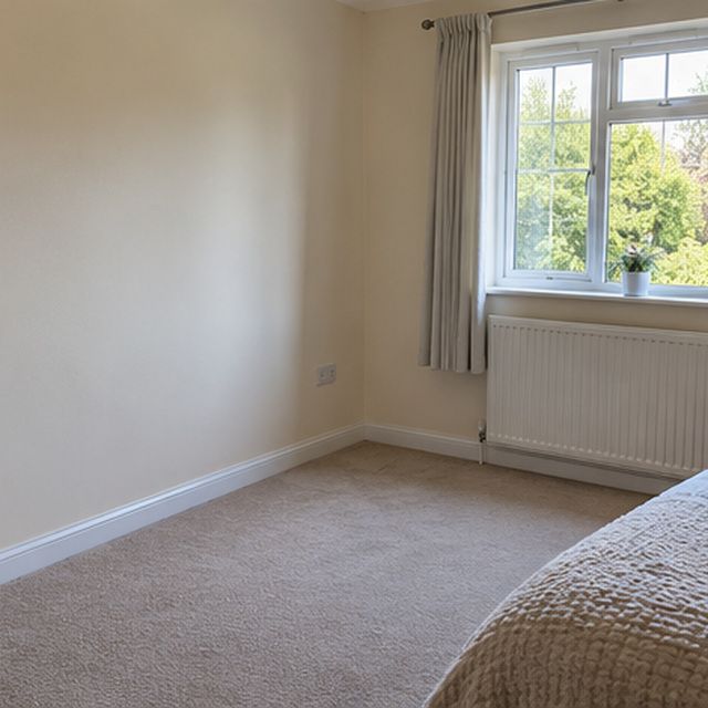 The same room after the furniture has been carried out