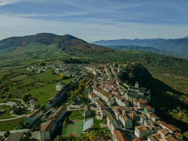 Paesaggio montano di Capracotta nell'Alto Molise