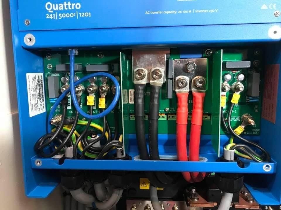a ship's electrical wiring