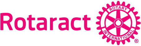 Logotipo de Rotaract: texto rosa