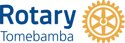 Un logotipo para el club rotario de Tomebamba.