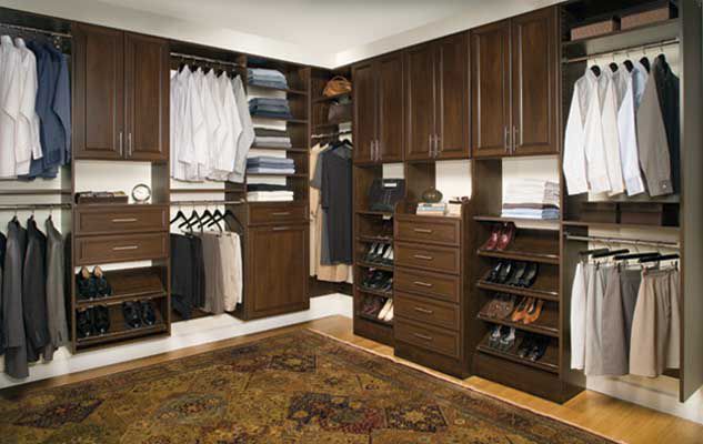 A garage filled with lots of shelves and cabinets - Atlanta, GA - Parker & Son Screen & Glass Inc.