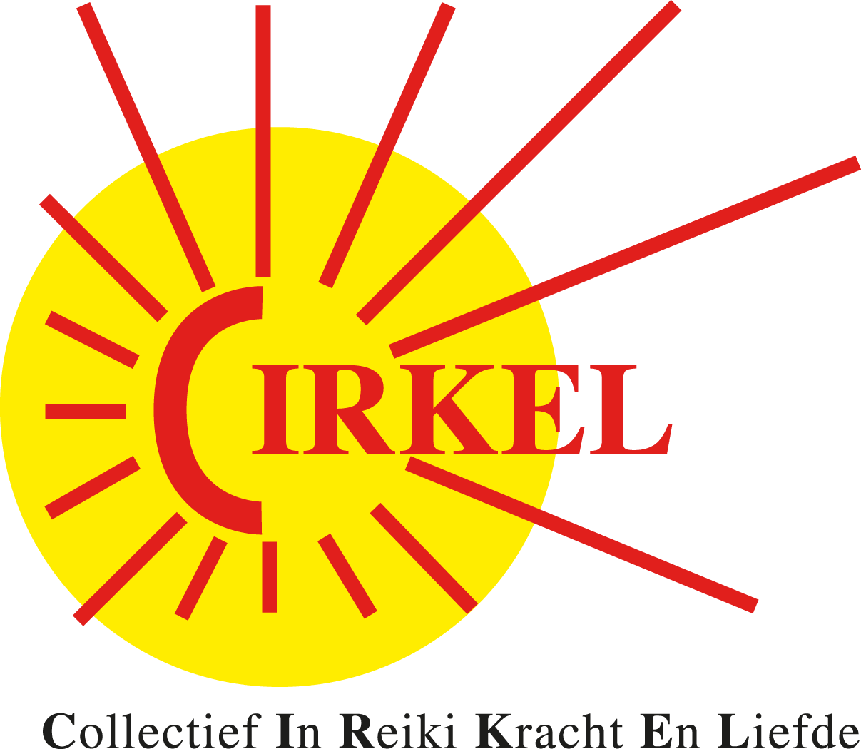 Het logo van de Reiki Vereniging Cirkel.