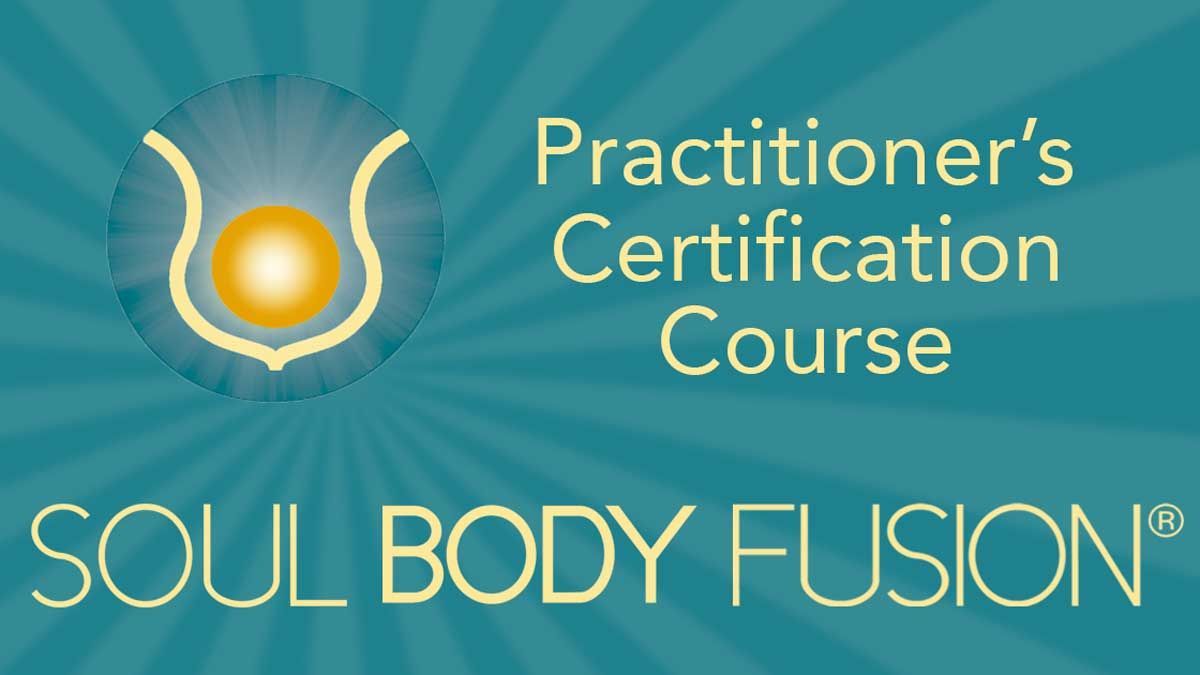 Het certificaat van de Soul Body Fusion Practitioners cursus.