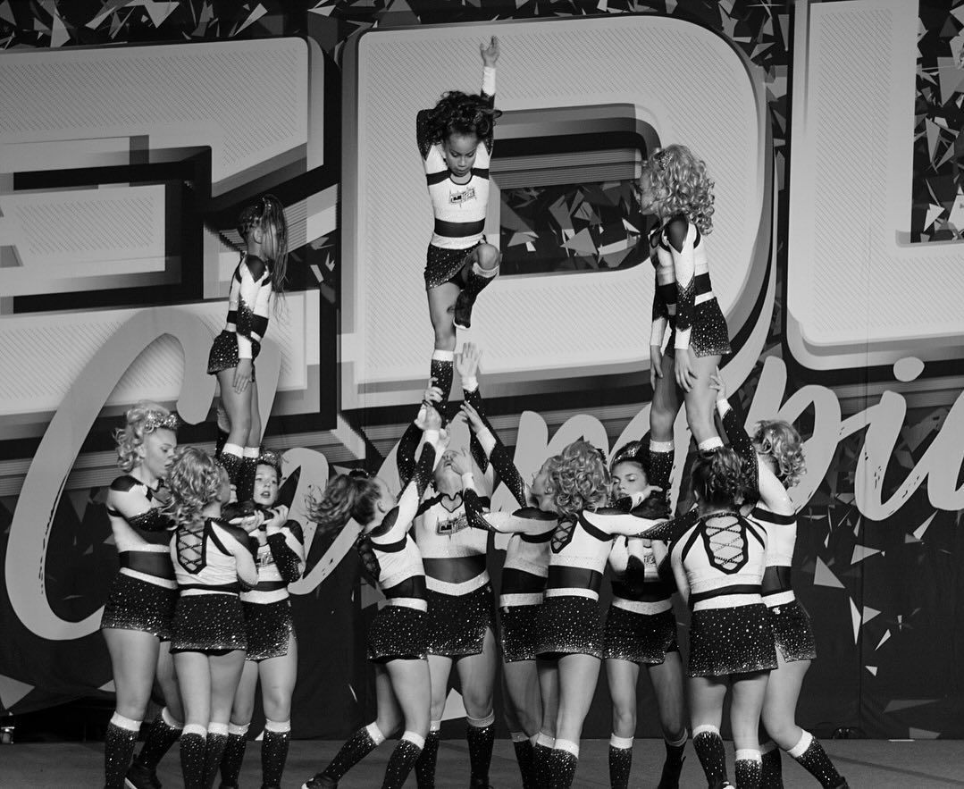 Competitive Cheer Team Cheerleaders