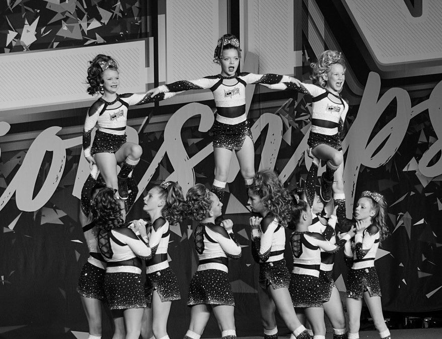 Competitive Cheer Team Cheerleaders