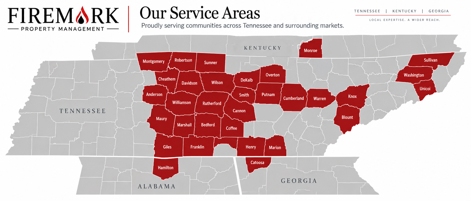 Firemark Service Map