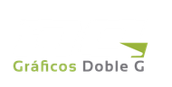 Un logotipo verde y blanco para gráficos doble g.