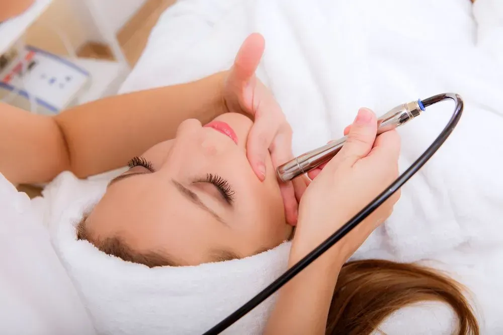 Person Receiving a Facial Treatment — A9 Skin and Hair Clinic In Westmead, NSW