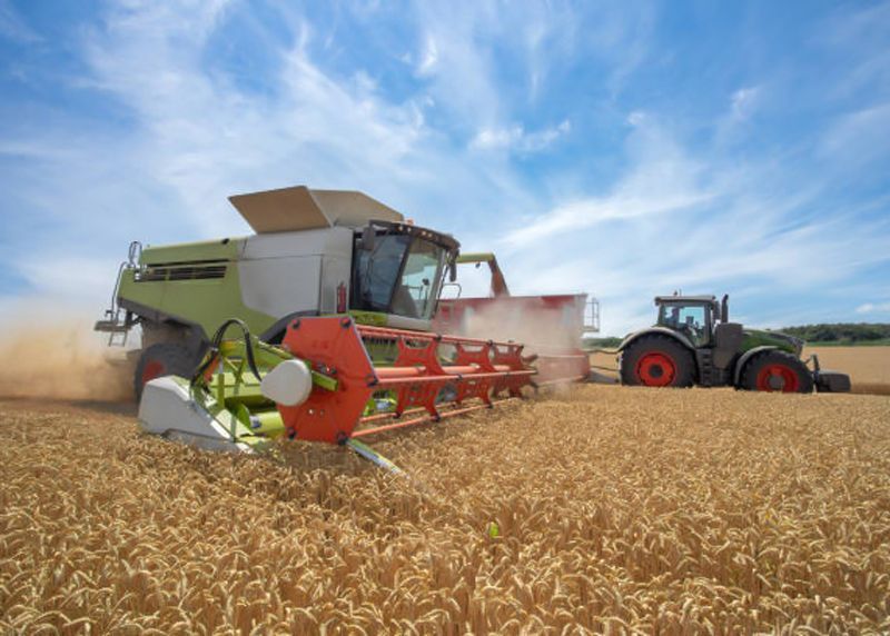 Harvesting Crop Equipment And Tractor — Hillsboro, TX — Lehmann Insurance Agency Harvesting Crop Equipment And Tractor — Hillsboro, TX — Lehmann Insurance Agency