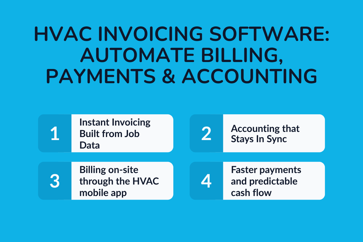 HVAC Invoicing Software: Automate Billing, Payments & Accounting