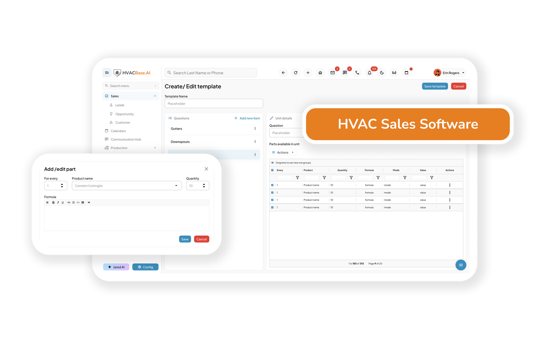 HVAC+Sales+Software