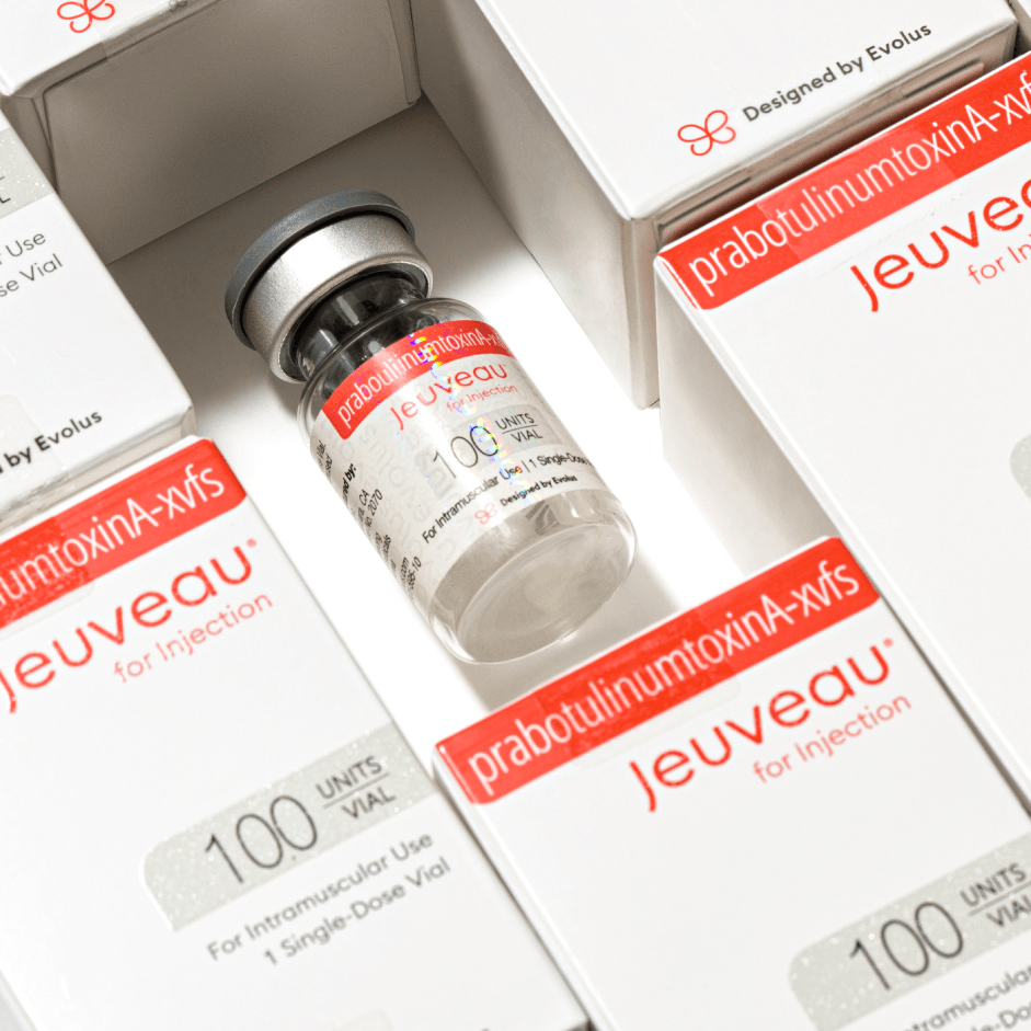 Bottle of Jeuveau for injection from ERA Wellness Spa