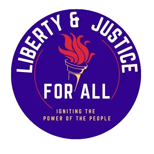 Liberty and justice for all igniting the power of the people