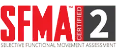 SFMA 2 logo with red and white text and “Selective Functional Movement Assessment” subtitle