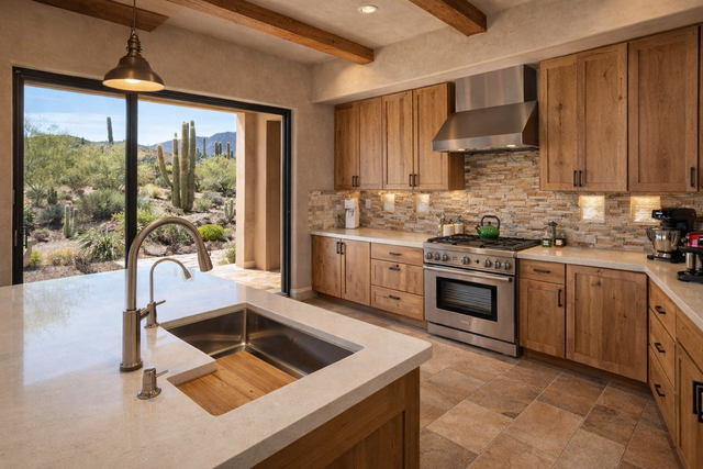 Southwestern Rustic Kitchen Remodel in Scottsdale, AZ by Square One Construction — Project 2 project photo