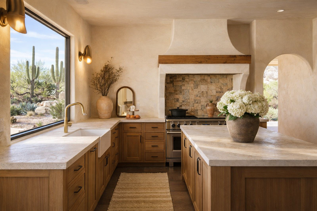 Southwestern Contemporary Kitchen Remodel in Scottsdale, AZ by Square One Construction project photo