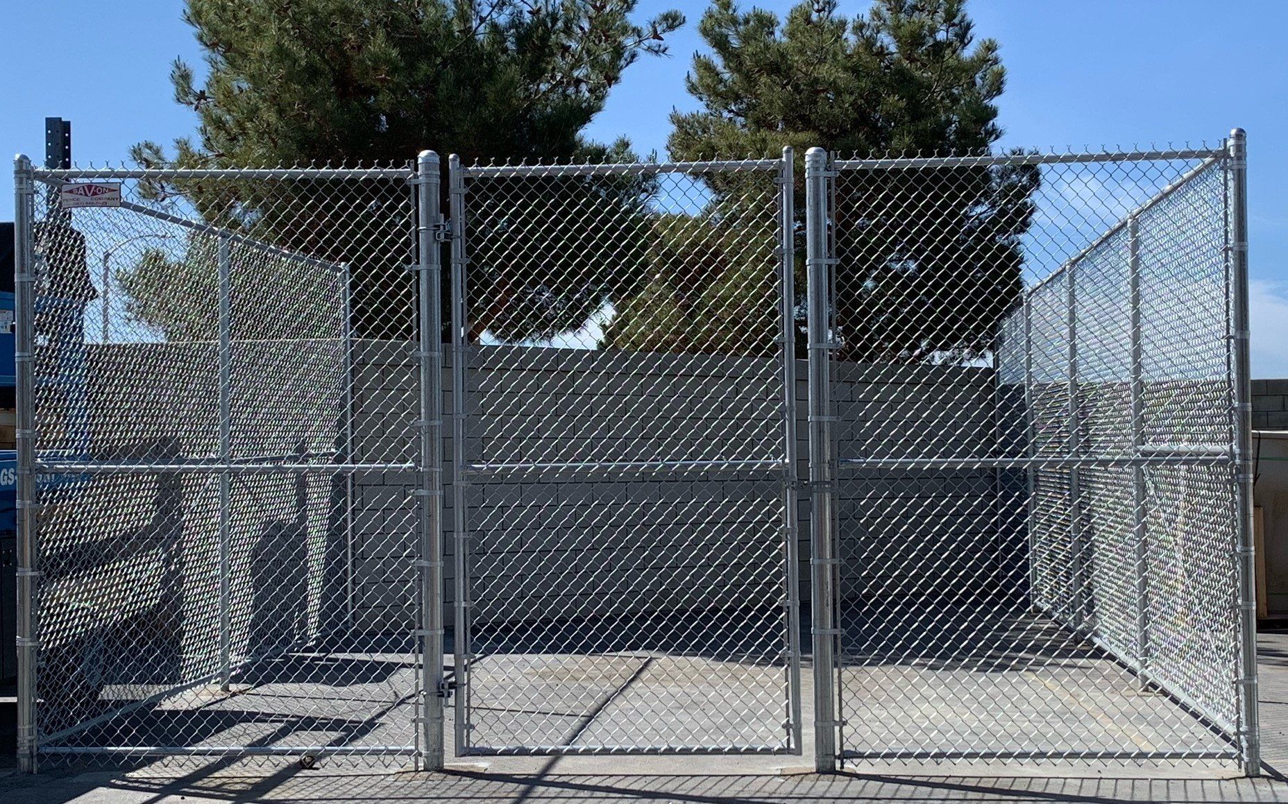 Open Green Gate - Lancaster, CA - Sav-On Fence Co.