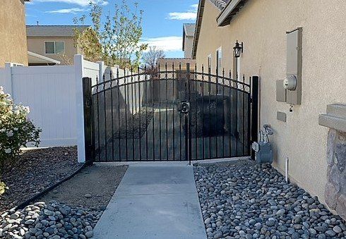 Stone Column Fence - Lancaster, CA - Sav-On Fence Co. Stone Column Fence - Lancaster, CA - Sav-On Fence Co.