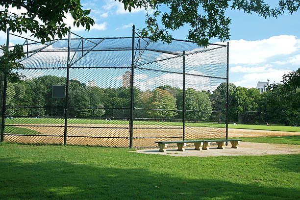 An Empty Softball Field - Lancaster, CA - Sav-On Fence Co.