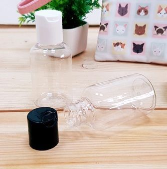 分裝好物_PET圓按白蓋分裝瓶50ml/10入 旅行外出、隨身瓶、攜帶方便