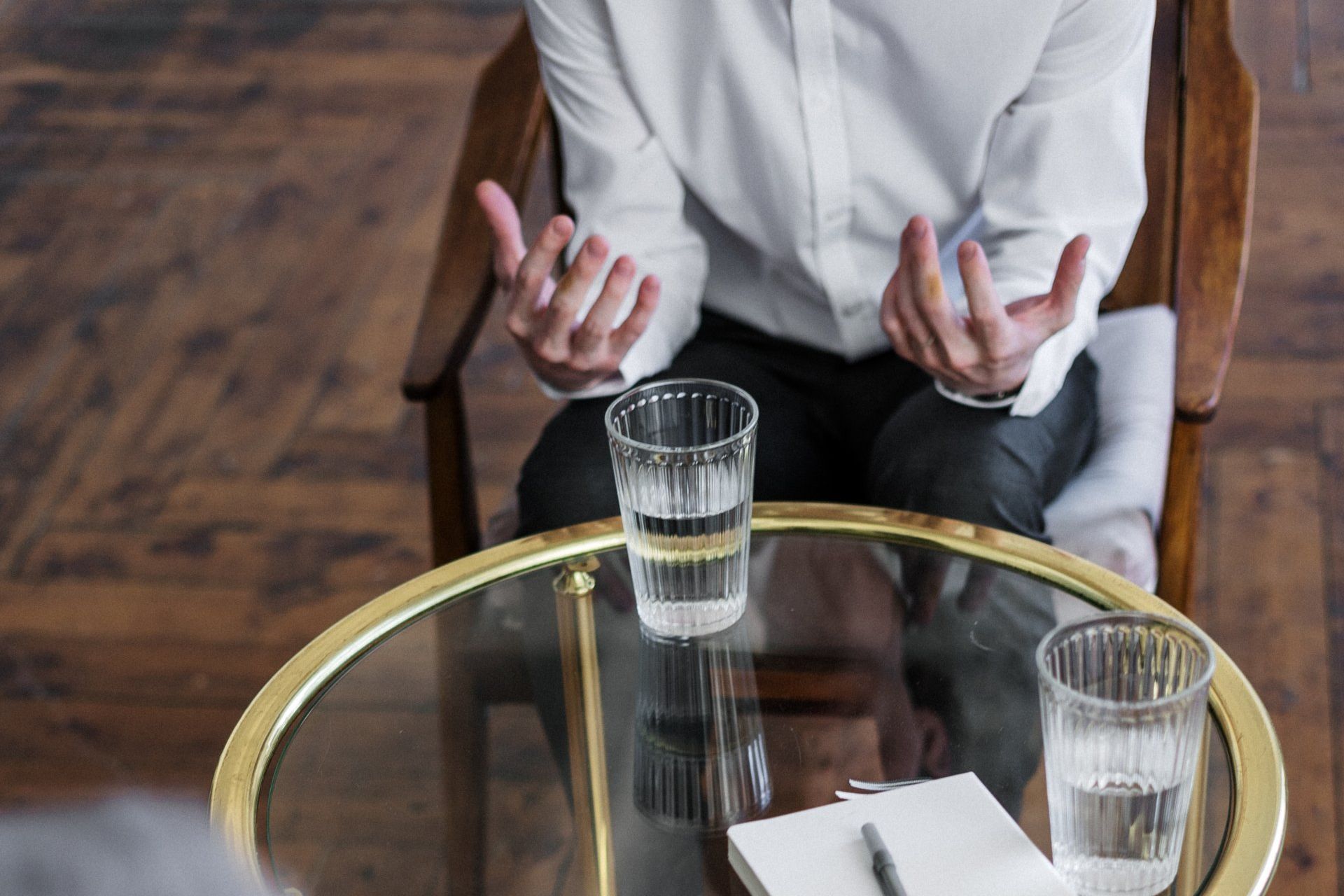Photo of a man seeking consultation at Imperial Psychiatric Services in Delaware