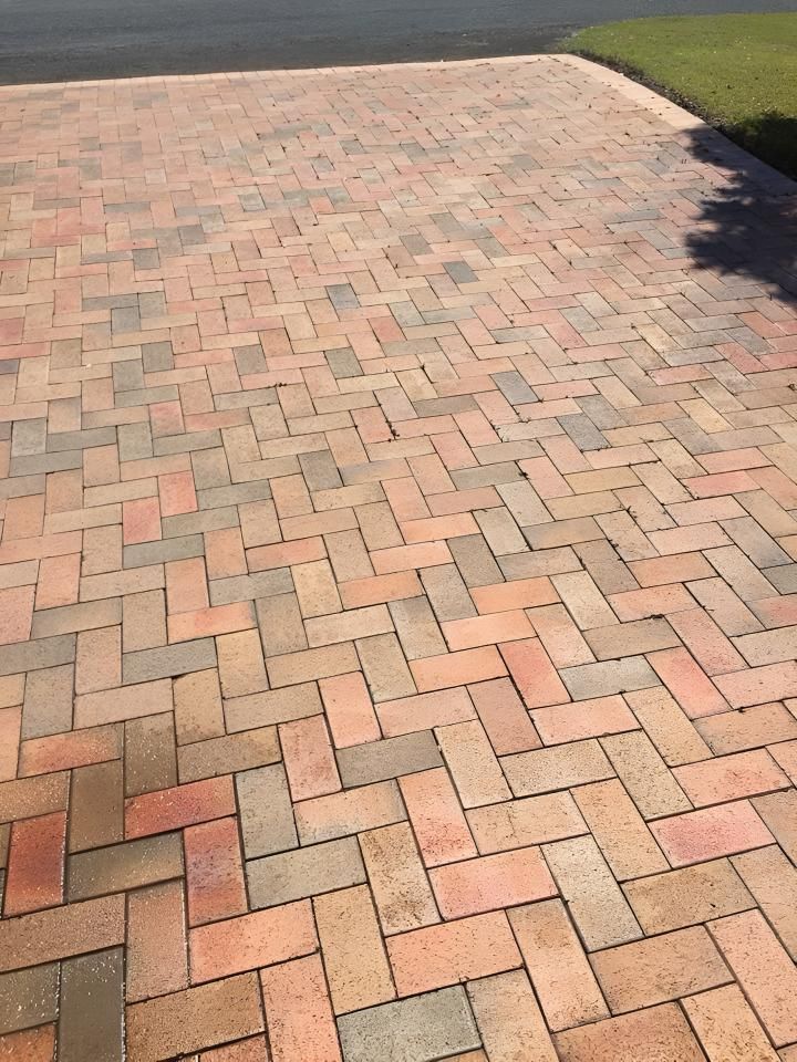 Driveway Getting Clean — Hastings Services in Laurieton, NSW