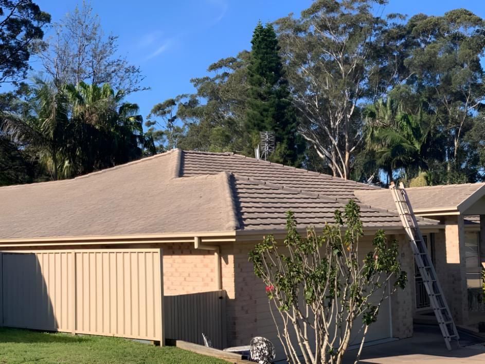 External of the House Getting Clean — Hastings Services in Bonny Hills, NSW